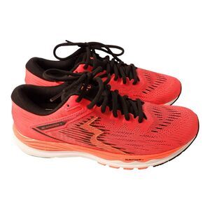361 Sensation 4 Running Shoes Women's 8 Coral Orange Rosette Hazard NEW